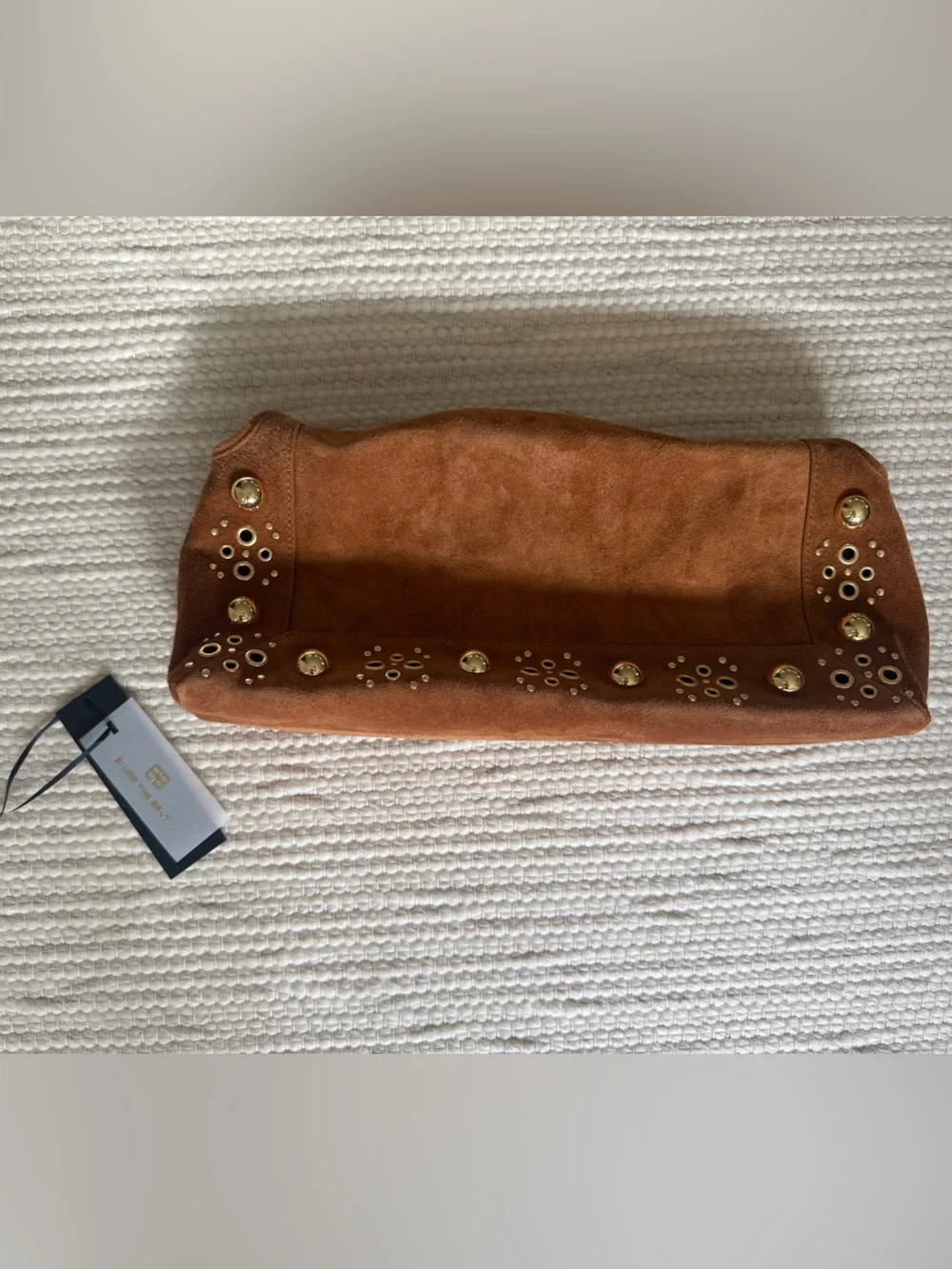 B-Low the Belt Inez Suede Clutch
